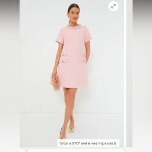 Blossom Pink Tweed Jackie Dress